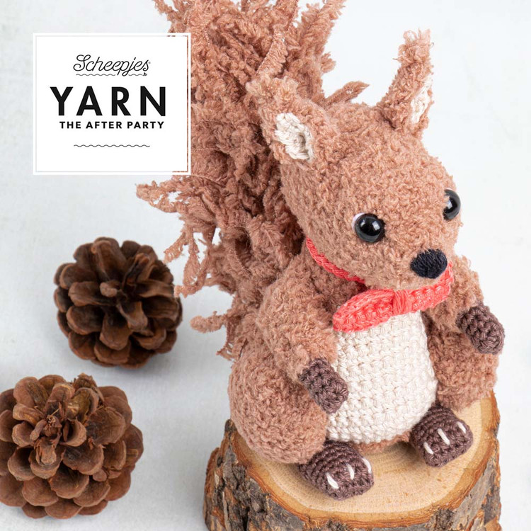 Zoey a mókus - amigurumi horgolásminta